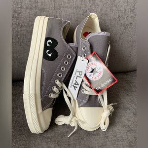 Converse All Star x Comme des Garçons PLAY Chuck 70 Low size M10/EU44/28.5cm NWT